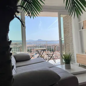  Apartamento Holidays2malaga Princesa 3 Dormitorios, Vistas Al Mar Y Montaña, Terraza Y A 200m A La Playa